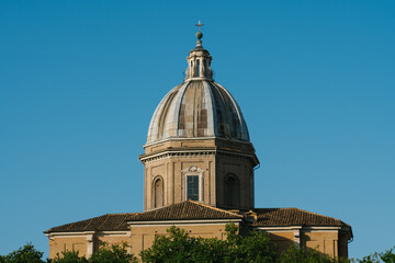 Fototapeta premium Cupola chiesa San Giovanni dei Fiorentini a Roma