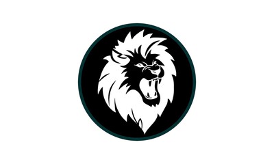 lion icon vector