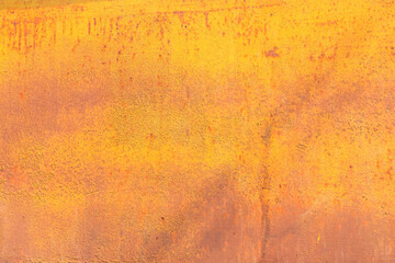 Old and rusty sheet metal walls. Old rust galvanized surface, galvanized steel surface with the background pattern. Galvanized sheet texture. Orange vintage perspective for the background.