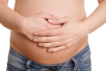 Naklejka premium Babybauch