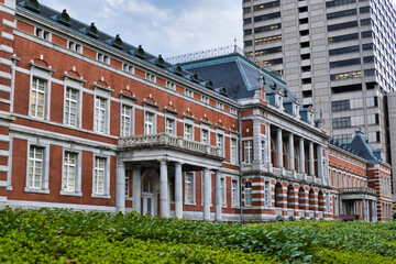 歴史的な西洋風の図書館