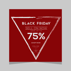 Black Friday, Supper  Sale, creative flat design.