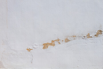 Old white wall
