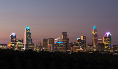 Skyline of Charlotte, North Carolina