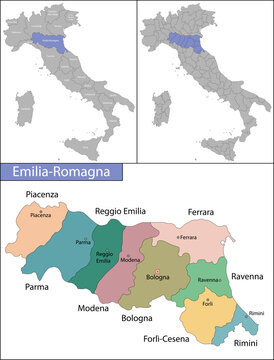 Emilia-Romagna Is A Region In Northeast Italy