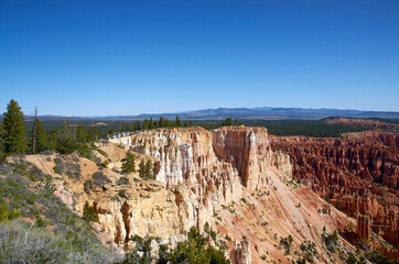 Great Bryce Canyon on a wonderful hiking day