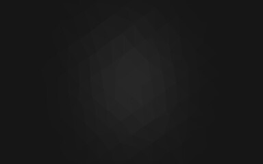 Dark Silver, Gray vector blurry triangle template.