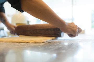 Making Yeast Dough,Bakery, Baking, Baking Bread, Bread, Chef,crossiant