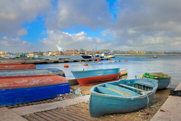 Fototapeta na wymiar Postcards from Taranto, Italy