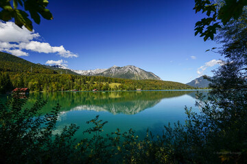 lake in the mountains