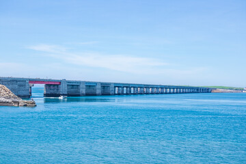 "Great Penghu Bridge" is the inter-island bridge of the Penghu in Baisha Township, Penghu County, Taiwan
