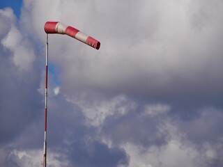 Windhose auf Segelflugplatz