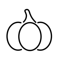 garlic vegetable fresh line style icon