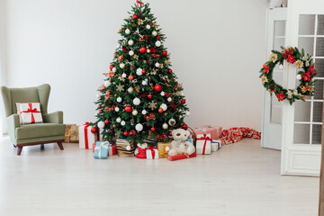 Christmas tree pine decor white house new year holiday gifts