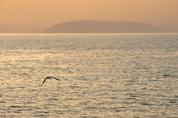 tramonto rosso