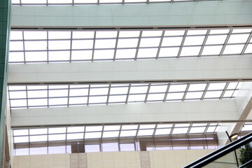 steel roof ,metal roof in construction site