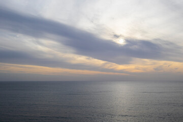 Fototapeta premium Sunset in Boca do Inferno, The Devils Port, in Cascais in Portugal