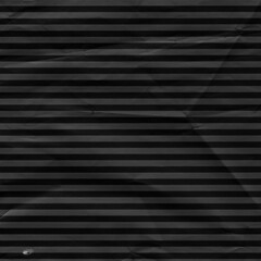 Black vintage and old looking crumpled paper background. Retro cardboard texture. Grunge paper for drawing. Ancient book page. Present wrapping.