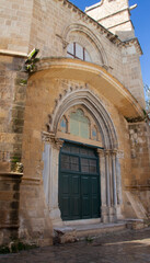 Fototapeta na wymiar church window in a church