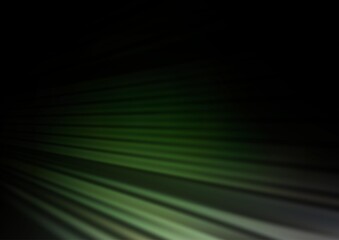 Dark Green vector glossy bokeh pattern.