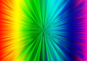 Fototapeta premium Light Multicolor, Rainbow vector abstract background.
