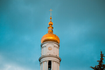 Dormition Cathedral in the center of Kharkiv