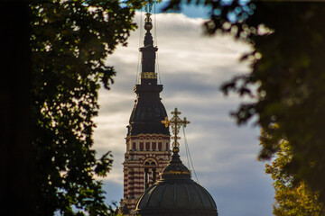 Holy Annunciation Cathedral in the center of Kharkiv