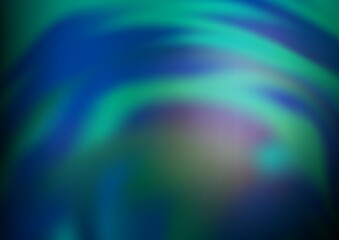 Light BLUE vector bokeh pattern.