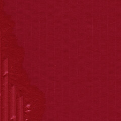 Red vintage rough sheet of carton. Recycled environmentally friendly cardboard paper texture. Simple and bright minimalist papercraft background.