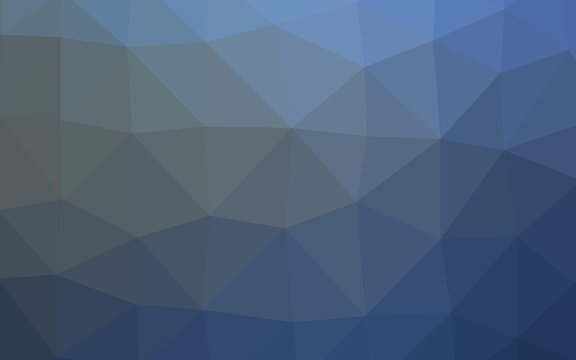 Light BLUE vector low poly layout.