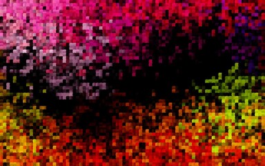 Dark Multicolor, Rainbow vector texture in rectangular style.
