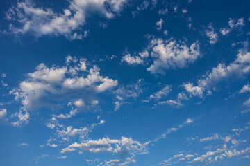 Naklejka na ściany i meble Beautful Blue Sky and Clouds