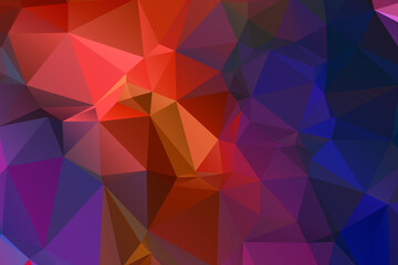 Abstract Color Polygon Background Design, Abstract Geometric Origami Style With Gradient. Presentation,Website, Backdrop, Cover,Banner,Pattern Template