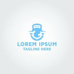 Letter G and physical fitness vector logo design idea and inspiration