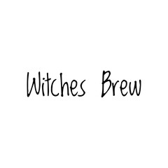 Halloween sign word illustration for design/to print