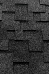 texture of a soft flexible roof close-up. abstract background