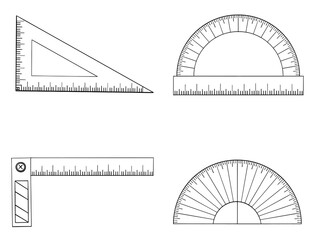 ruler Stationary set icon collection. You can use this file to print on greeting cards, frames, mugs, shopping bags, wall art, phone boxes, wedding invitations, stickers, decorations, and t-shirts.