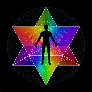 Merkaba Light Body - Sacred Geometry
