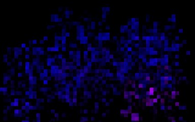 Dark Purple vector background with rectangles.