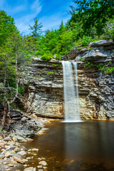 Awosting Falls, Minnewaska State Park preserve, long exposure