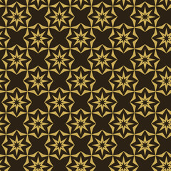 seamless pattern with gold elements