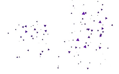 Light Purple vector cover in polygonal style.