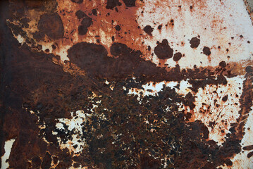 heavy metal rust peeling paint old texture background