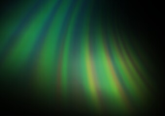 Dark Green vector abstract bright background.