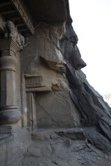 Nasik or Pandavleni Caves, a group of 24 caves carved between the 1st century BC and the 3rd century CE, additional sculptures were added up to about the 6th century