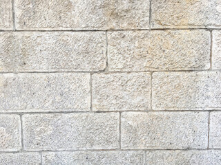 レンガ壁　アイボリー