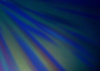 Dark BLUE vector abstract blurred pattern.