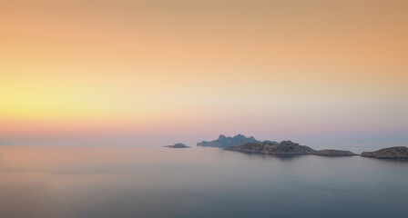 The Calanques of Marseille at sunrise - Marseille - France - June 2019