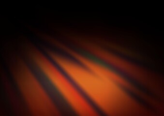 Dark Orange vector bokeh pattern.