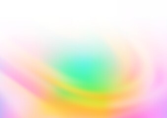 Obraz premium Light Multicolor, Rainbow vector blurred and colored template.